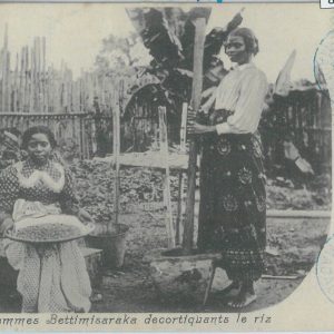 80159 -  MADAGASCAR -  Vintage Postcard - ETHNIC : Bettimisaraka  female 1908