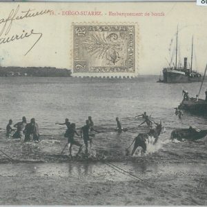 80160 -  MADAGASCAR -  Vintage Postcard - DIEGO SUAREZ 1906