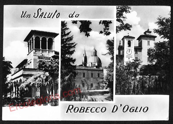 ae5579 - CARTOLINA D'EPOCA - Cremona Provincia - Robecco d'Oglio