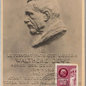 57054  - BELGIUM - POSTAL HISTORY: MAXIMUM CARD 1953 - Dewe