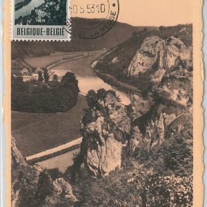 57049 - BELGIUM - POSTAL HISTORY: MAXIMUM CARD 1953 - NATURE Road