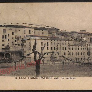 ae4628 - CARTOLINA D'EPOCA - Caserta Provincia - San Elia Fiume Rapido