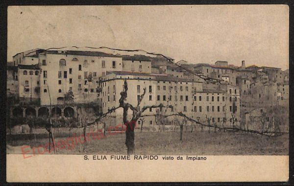 ae4628 - CARTOLINA D'EPOCA - Caserta Provincia - San Elia Fiume Rapido