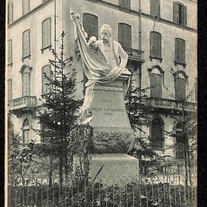 ab6042 - CARTOLINA  D'EPOCA - Como Città : MONUMENTO A FELICE CAVALLOTI