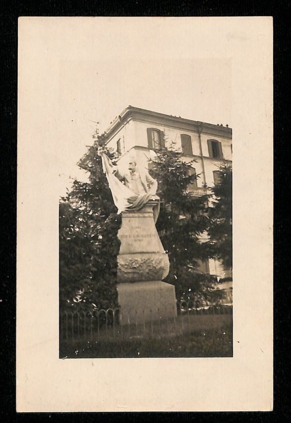 ab6045- CARTOLINA  D'EPOCA - Como Città : MONUMENTO A FELICE CAVALLOTI
