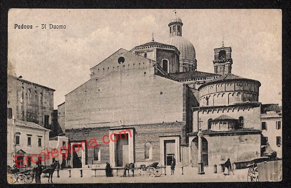 ah4192 - CARTOLINA D'EPOCA - Padova Città - Il Duomo