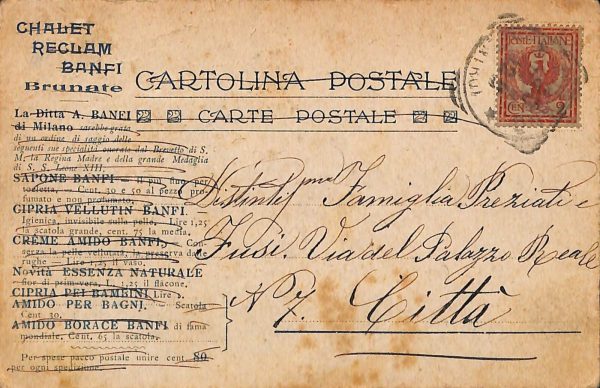 ab6046 - CARTOLINA  D'EPOCA - Como Città : FONTANA DEL PISSAROTTINO - immagine 2