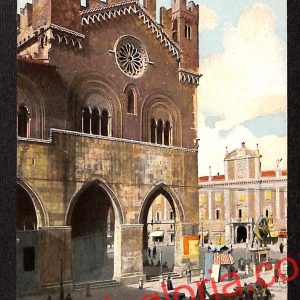 ah7452 - CARTOLINA D'EPOCA - Piacenza Città - Piazza Cavalli