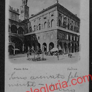 ah4193 - CARTOLINA D'EPOCA - Padova Città - Piazza Erbe