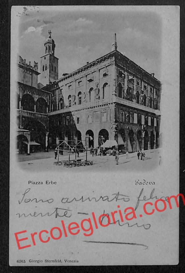ah4193 - CARTOLINA D'EPOCA - Padova Città - Piazza Erbe