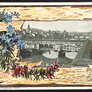 ae6491 - CARTOLINA D'EPOCA -  Firenze  Città - Panorama  1903