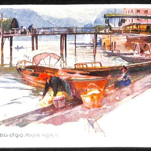 ab6172 - CARTOLINA  D'EPOCA - Como Provincia : BELLAGIO