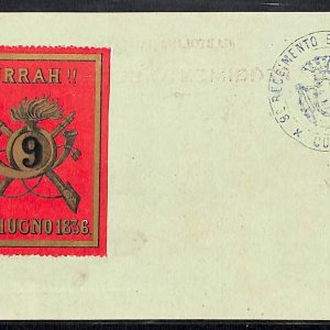 ac6894 - CARTOLINA D'EPOCA - REGGIMENTALI  - Alpini