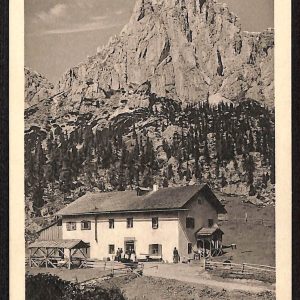 ae1745 - CARTOLINA  D'EPOCA - Belluno Città - Strada delle Dolomiti