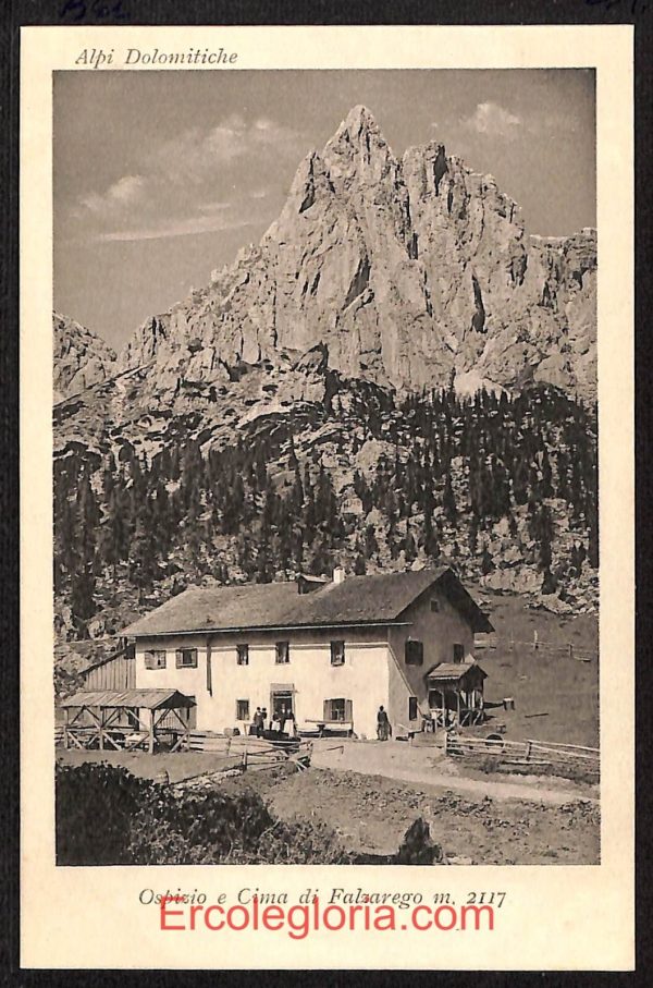 ae1745 - CARTOLINA  D'EPOCA - Belluno Città - Strada delle Dolomiti