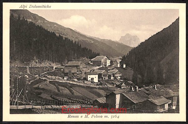 ae1746 - CARTOLINA  D'EPOCA - Belluno Città - Alpi Dolomitiche