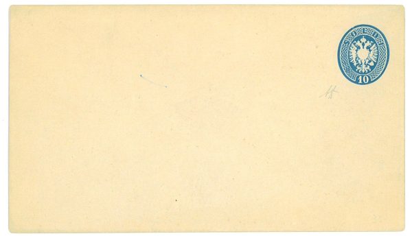 P4106 - ITALY/AUSTRIA, LOMBARDO VENETO, STATIONERY ENVELOPPE SOLDI 10