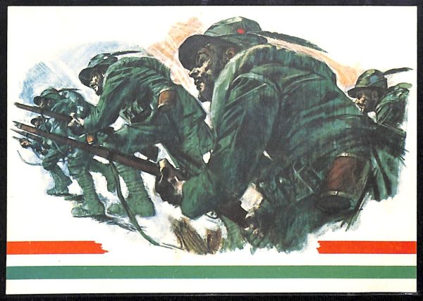 ac6906 - CARTOLINA D'EPOCA - REGGIMENTALI  - Alpini