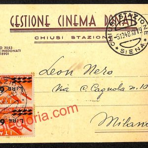 ai5582 -  STORIA POSTALE - Siena Provincia - Chiusi