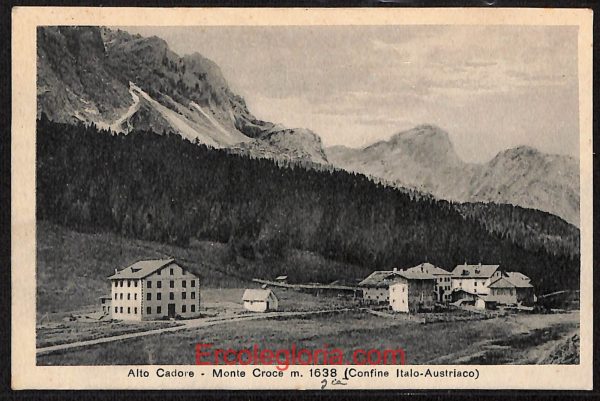 ae1756 - CARTOLINA  D'EPOCA - Belluno Provincia - Cadore 1923