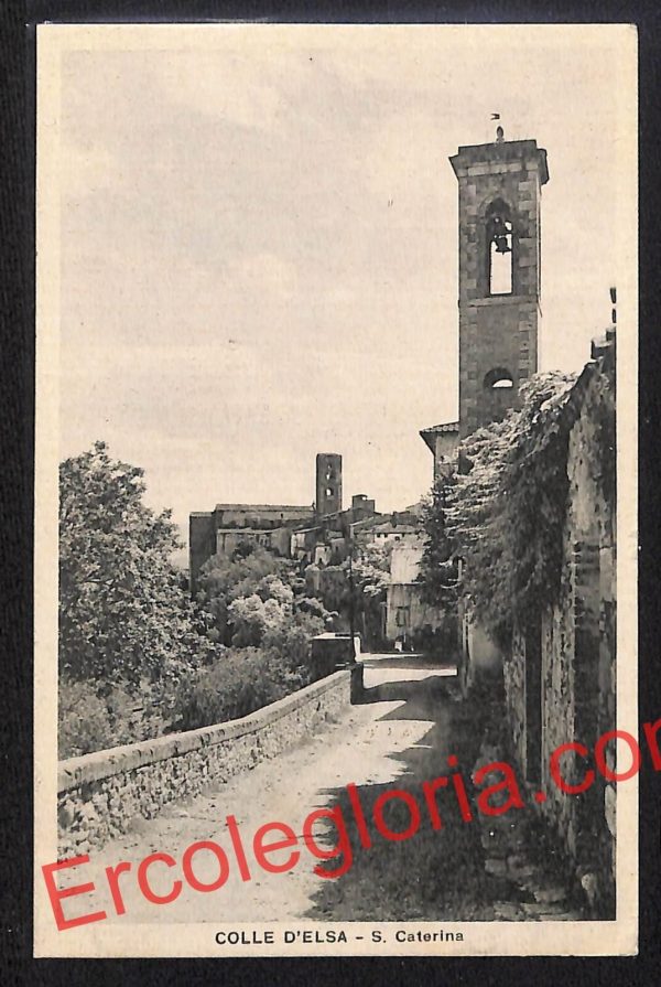 ai5584 - CARTOLINA D' EPOCA - Siena Provincia - Colle di Val d'Elsa
