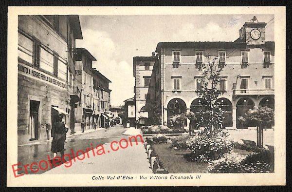 ai5585 - CARTOLINA D' EPOCA - Siena Provincia - Colle di Val d'Elsa