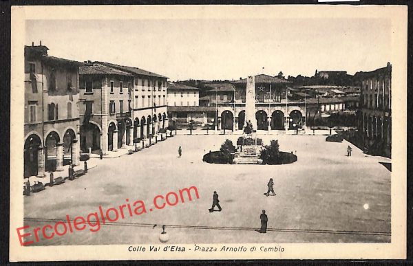 ai5586 - CARTOLINA D' EPOCA - Siena Provincia - Colle di Val d'Elsa