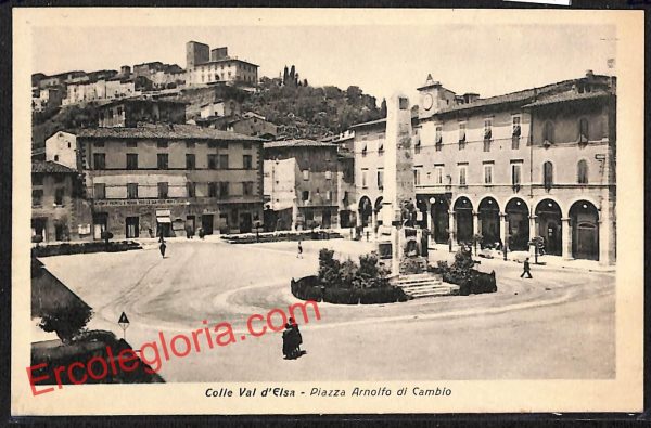 ai5587 - CARTOLINA D' EPOCA - Siena Provincia - Colle di Val d'Elsa