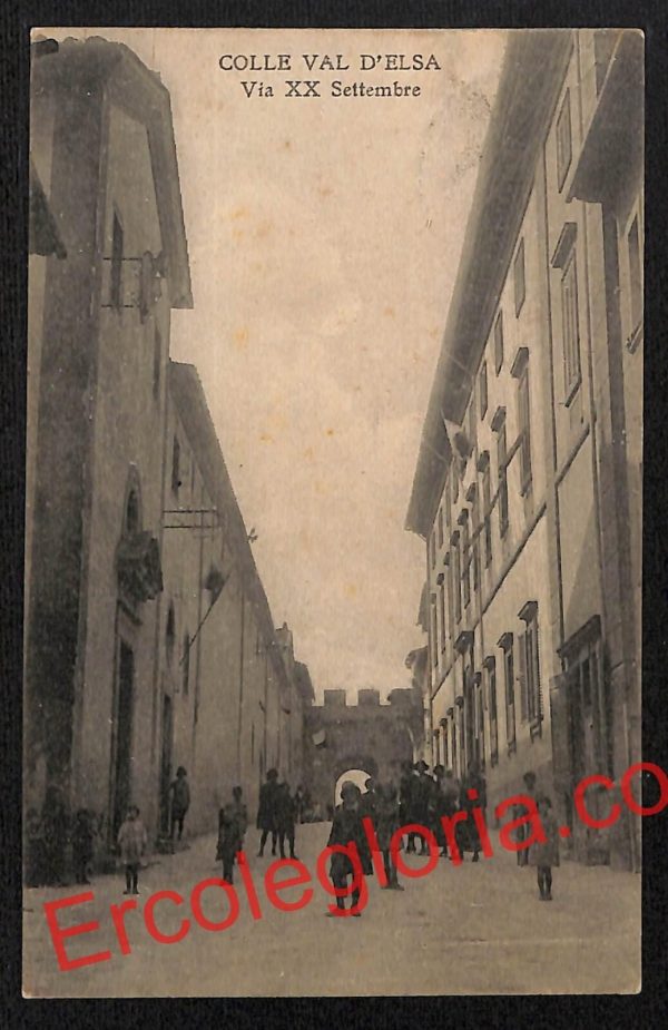 ai5590 - CARTOLINA D' EPOCA - Siena Provincia - Colle di Val d'Elsa