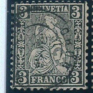 P3291 - SWITZERLAND 1862, CAT,NR. 29, USED
