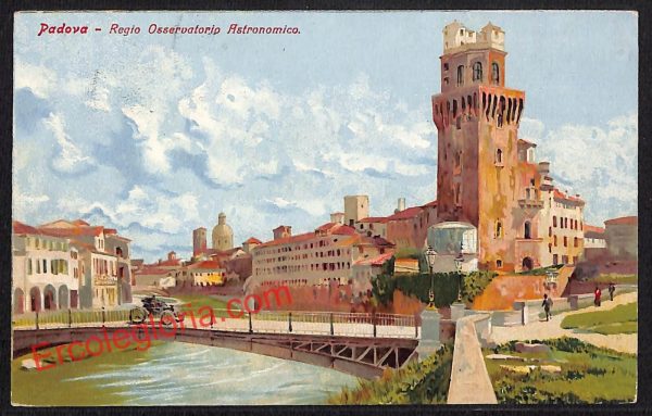 ah4199 - CARTOLINA D'EPOCA - Padova Città - Regio Osservatorio Astronomico