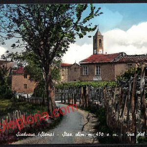 ai5701 - CARTOLINA D' EPOCA - Siena Provincia - Scalvaia