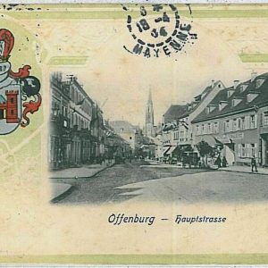 33718 - Ansichtskarten VINTAGE POSTCARD: GERMANY Deutschland -  Offenburg 1904