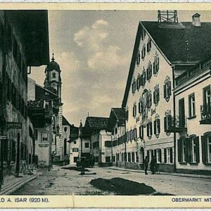 33813 - Ansichtskarten VINTAGE POSTCARD: GERMANY Deutschland - Mittenwald 1928