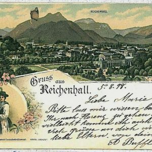 33823 - Ansichtskarten VINTAGE POSTCARD: GERMANY Deutschland - Bad Reichenhall