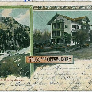 33821 - Ansichtskarten VINTAGE POSTCARD: GERMANY Deutschland - Oberaudorf  GRUSS