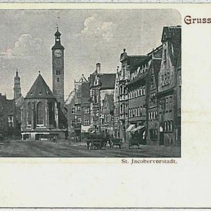 33850 -  Ansichtskarten VINTAGE POSTCARD: GERMANY Deutschland -  Augsburg GRUSS