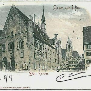 33888 -  Ansichtskarten VINTAGE POSTCARD: GERMANY Deutschland -  ULM  Gruss Aus
