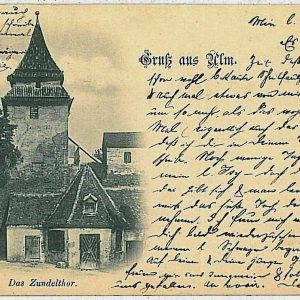 33887 -  Ansichtskarten VINTAGE POSTCARD: GERMANY Deutschland -  ULM  Gruss Aus