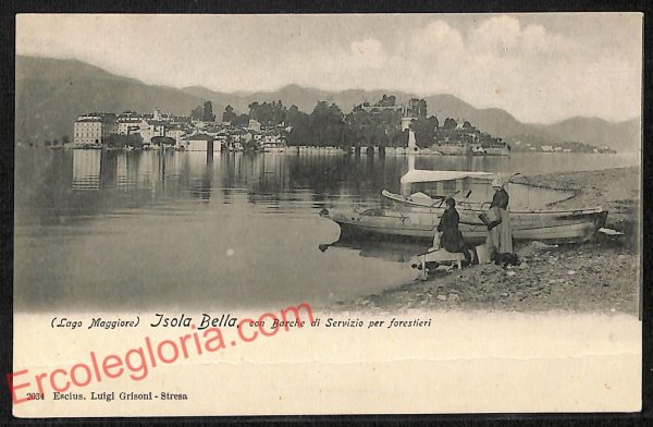 ag5714 - CARTOLINA D'EPOCA - Lago Maggiore - Isola Bella