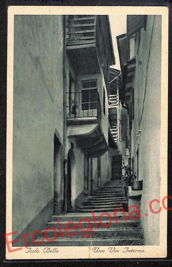 ag5715 - CARTOLINA D'EPOCA - Lago Maggiore - Isola Bella