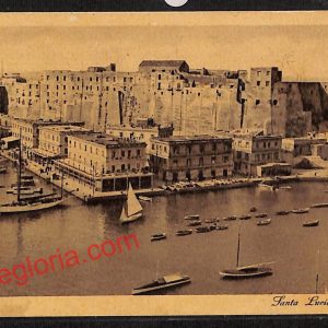 ah3721 - CARTOLINA D'EPOCA - Napoli Città - Hotel Terminus - Santa Lucia Nuova