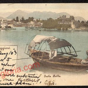 ag5716 - CARTOLINA D'EPOCA - Lago Maggiore - Isola Bella