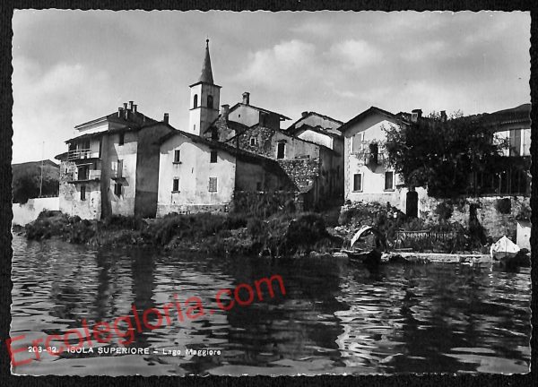 ag5719 - CARTOLINA D'EPOCA - Lago Maggiore - Isola Superiore