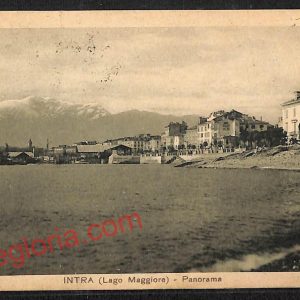 ag5720 - CARTOLINA D'EPOCA - Lago Maggiore - INTRA