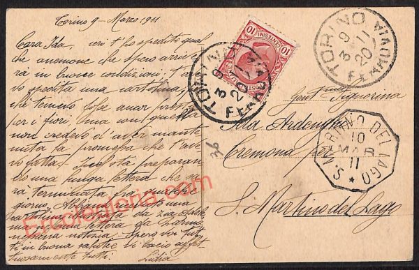ae5581 - CARTOLINA D'EPOCA - Cremona Provincia - San Martino del Lago