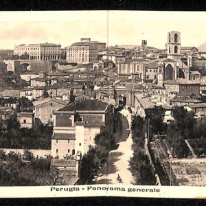 ab8880 - CARTOLINA  D'EPOCA - Perugia Città