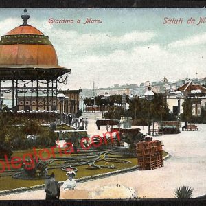 ag8408 - CARTOLINA D'EPOCA - Messina Città - Giardino a Mare