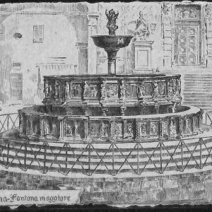 ab8890 - CARTOLINA  D'EPOCA - Perugia Città - Fontana Maggiore