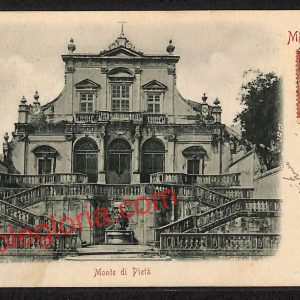 ag8416 - CARTOLINA D'EPOCA - Messina Città - Monte di Pietà